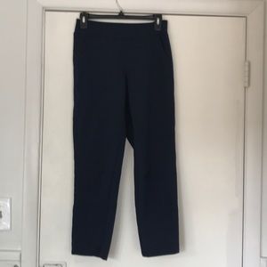 Navy travel pants